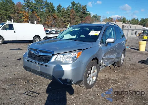 2016 Subaru Forester 2.5I Limited z USA, uszkodzony, nr VIN JF2SJAKC7GH457713